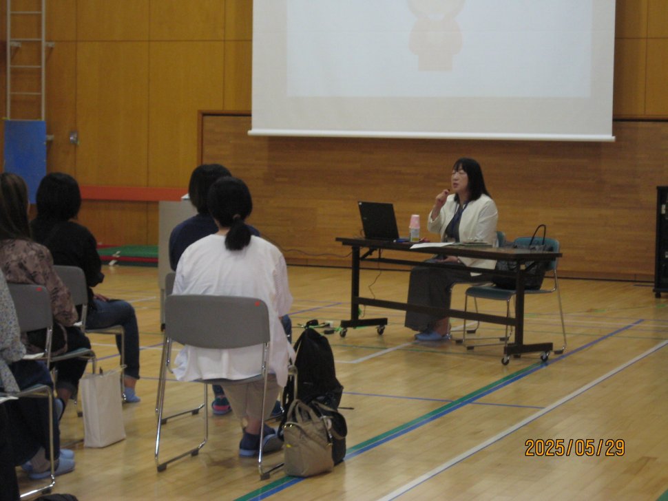 写真　保護者勉強会　就学説明会